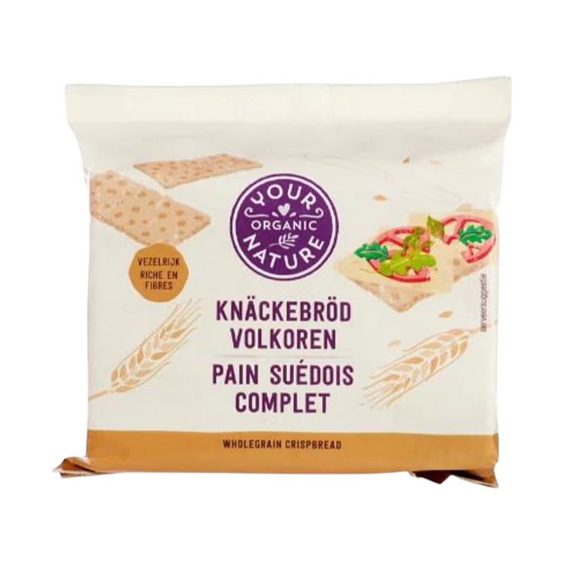 Your Organic Nature Whole Wheat Crispbread, 250g