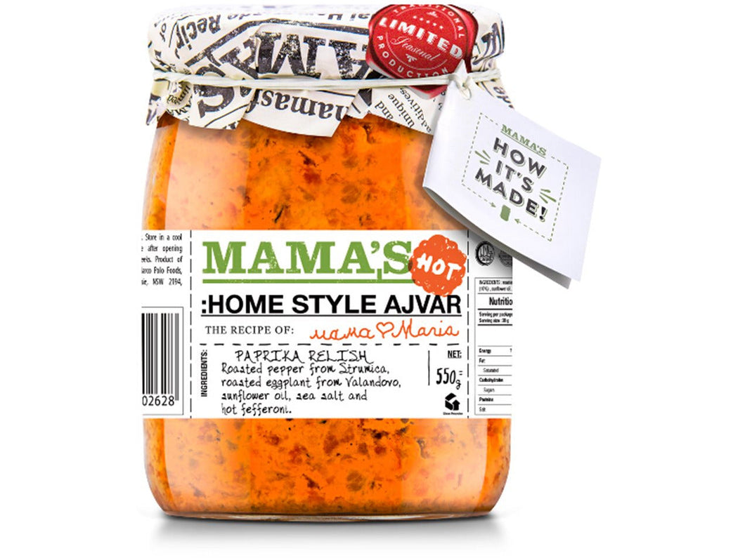 Mama's Homemade Spicy Ajvar, 550g