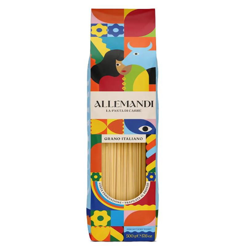 Allemandi Spaghetti Durum Wheat Semolina Pasta, 500g