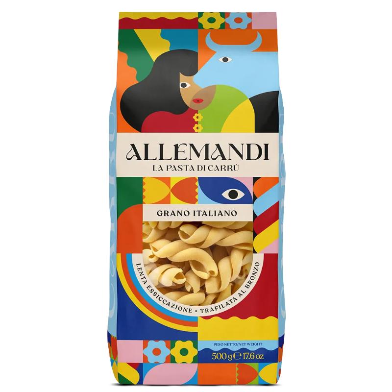 Allemandi Trecce Durum Wheat Semolina Pasta, 500g