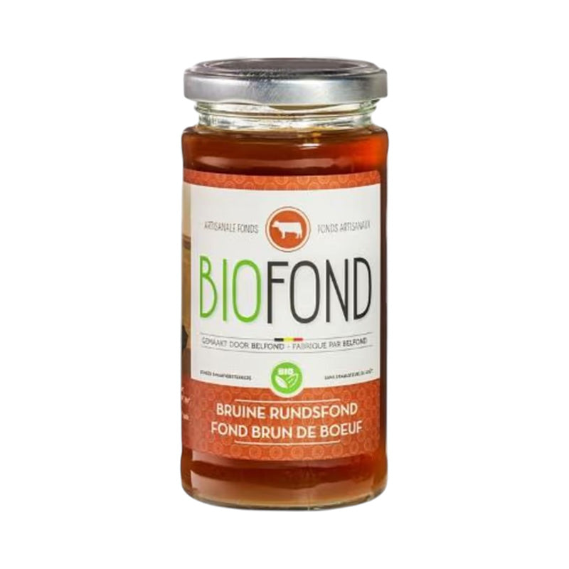 Biofond Organic Brown Beef Stock, 240ml