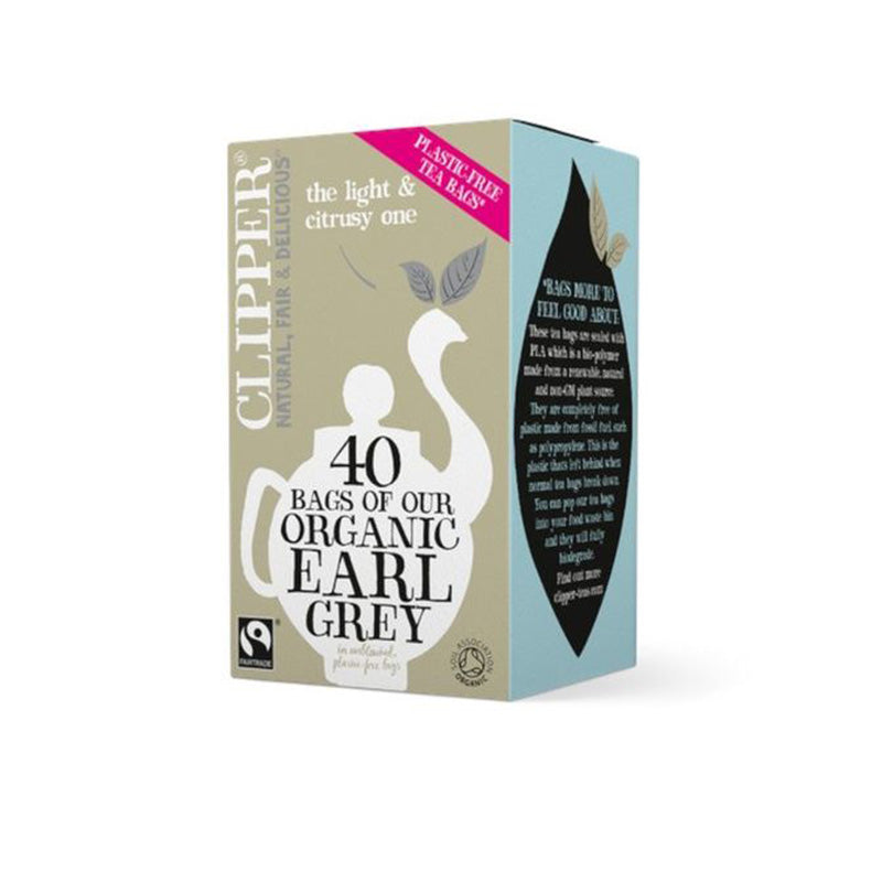 Clipper Organic Earl Grey Tea, 40 Bags