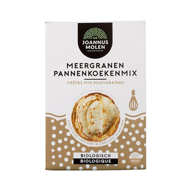 Joannus Molen Organic Pancake Flour Multigrain, 300g