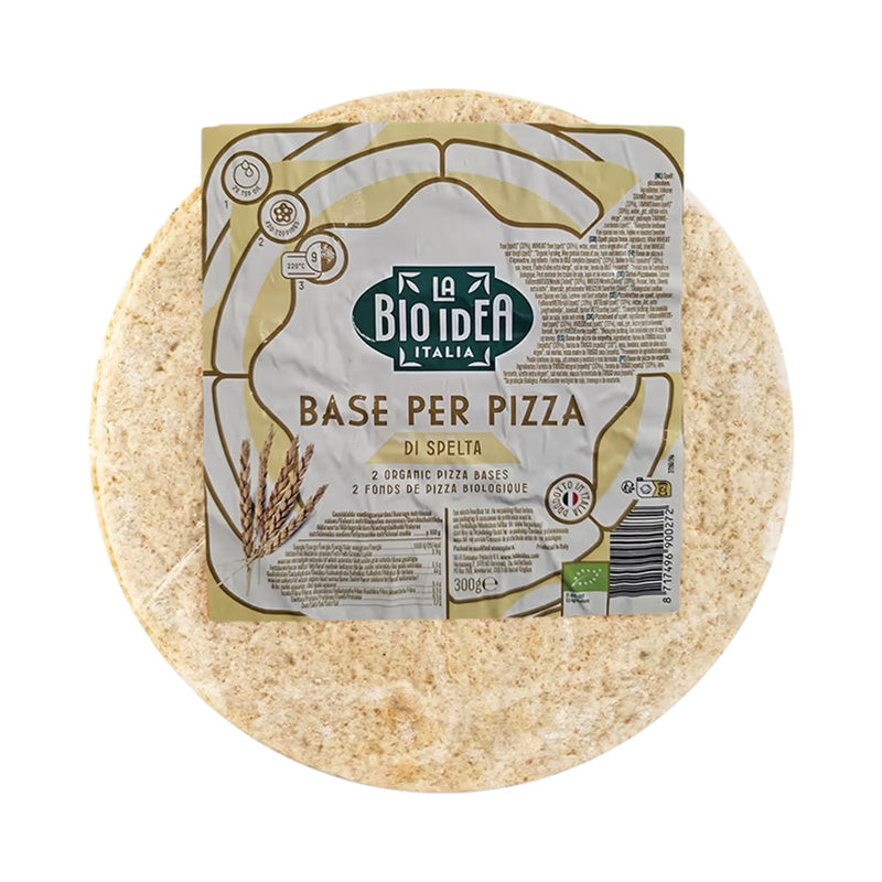 La Bio Idea Organic Spelt Pizza Bases, 300g