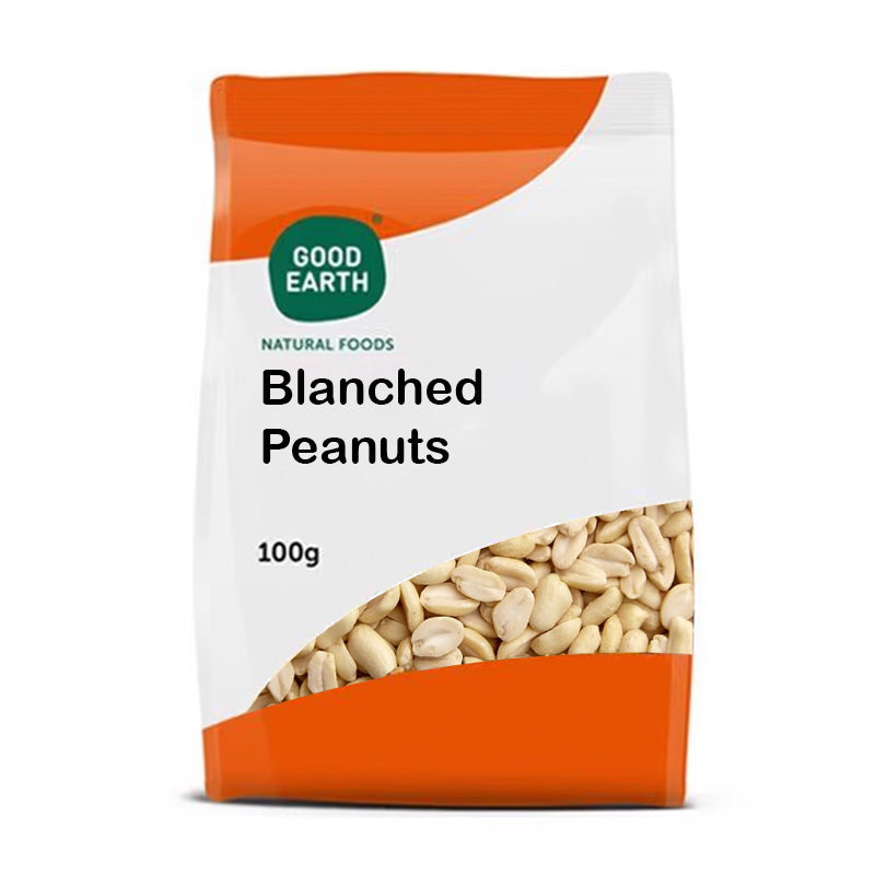 Good Earth Blanched Peanuts 100g