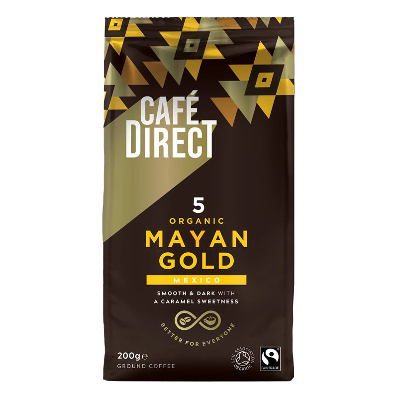 Cafe Direct Mayan Gold Mexico Roast Ground, 200g