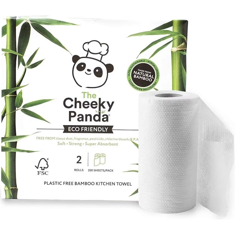 Cheeky Panda Kitchen Towel 2 Rolls