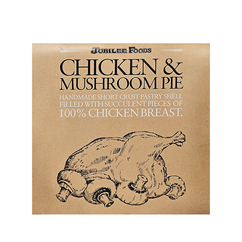 Jubilee Chicken & Mushroom Pie, 1.4Kg