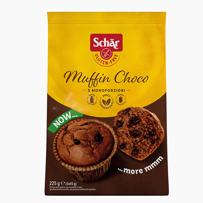 Schar Gluten Free Muffins Choco, 225g