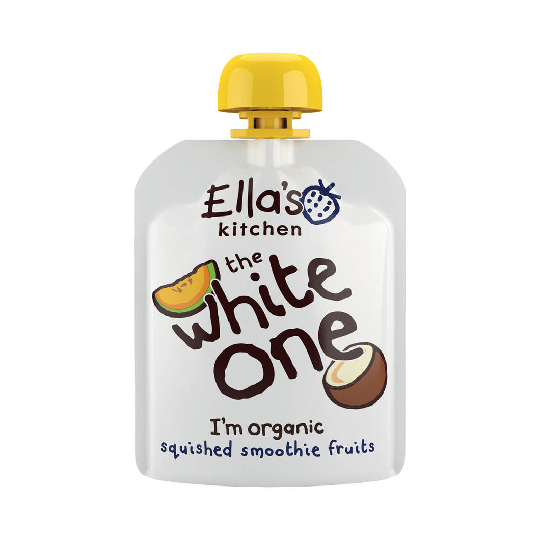 Ella's Kitchen Organic Squished Smoothie Fruits White One, 90g