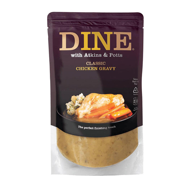 DINE Atkins & Potts British Chicken Gravy, 350g