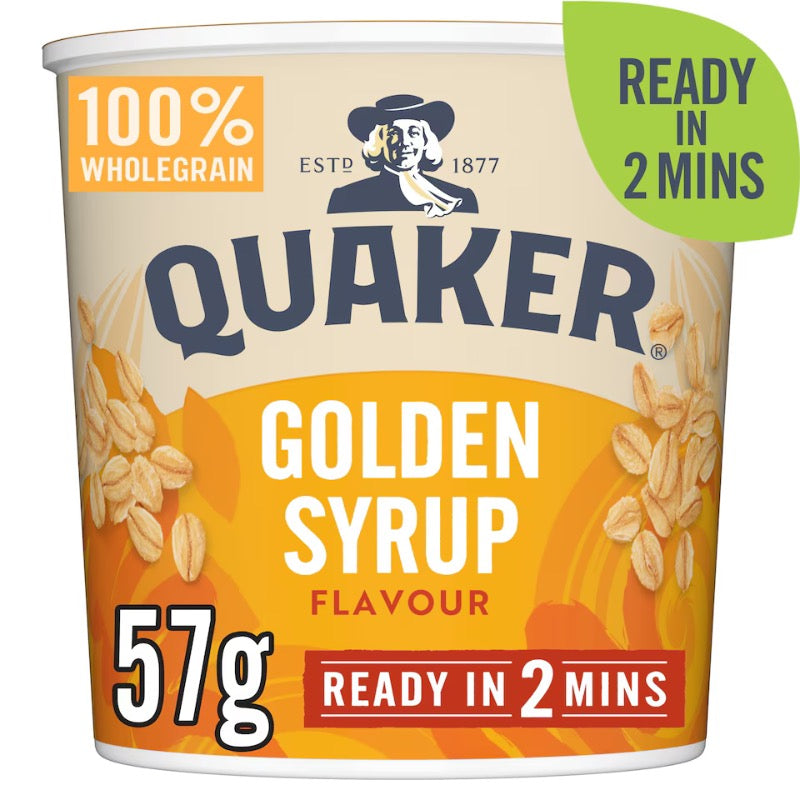 Quaker Golden Syrup Porridge, 57g