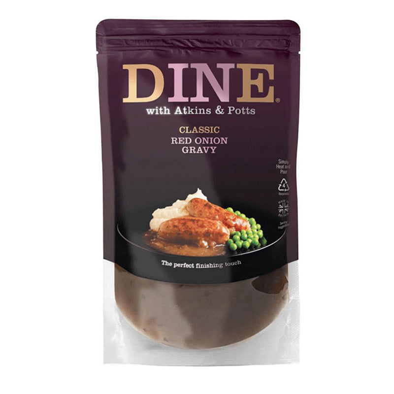 DINE Atkins & Potts Red Onion Gravy, 350g