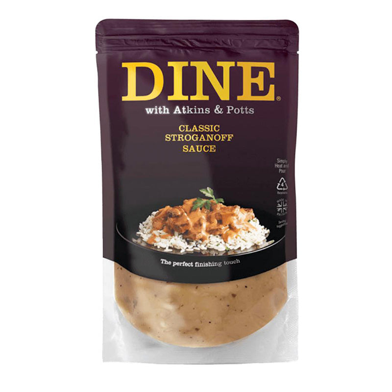 DINE Atkins & Potts Stroganoff Sauce, 350g