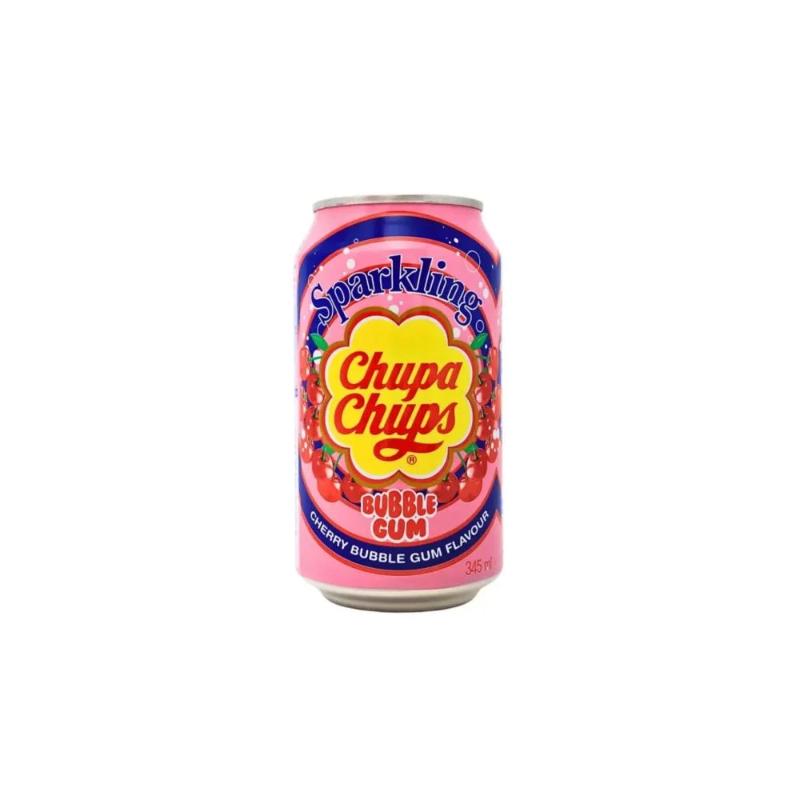 Chupa Chups Bubble Gum Sparkling Drink, 330ml
