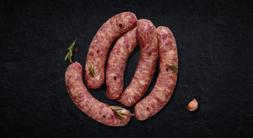 Fresh BBQ Beef Sausages, 500g