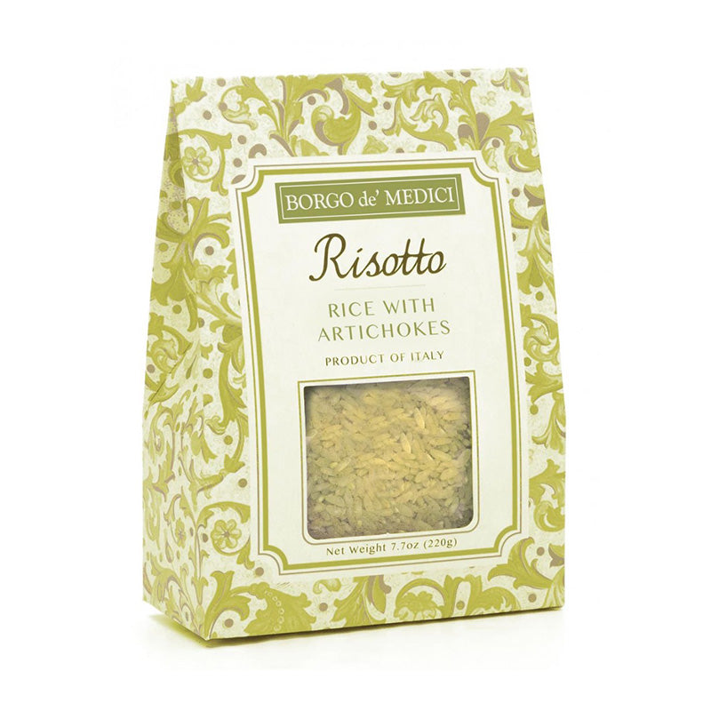 Borgo De Medici Risotto Rice With Artichokes, 220g