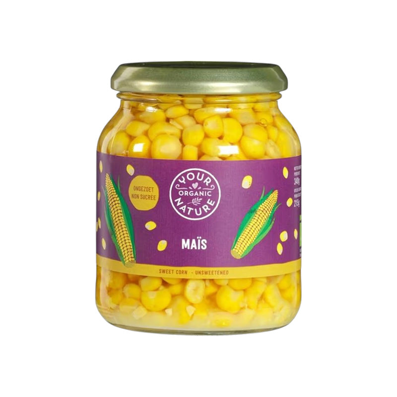 Your Organic Nature Corn in Jar, 340g - Shop Now - Meats & Eats