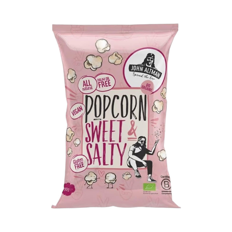 John Altman Organic Popcorn Sweet & Salty, 90g