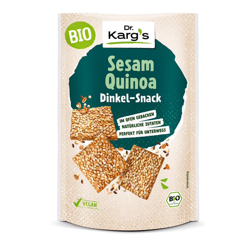 Dr Karg's Spelt & Quinoa Wholegrain Snack, 110g
