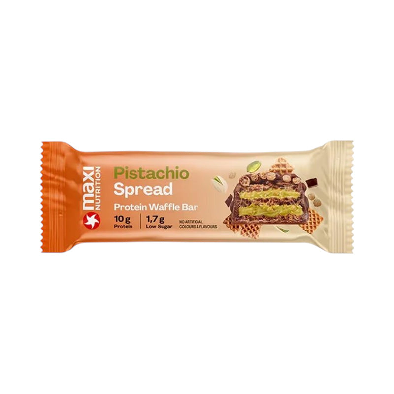 Maxi Nutrition Pistachio Spread Protein Waffle Bar, 39g