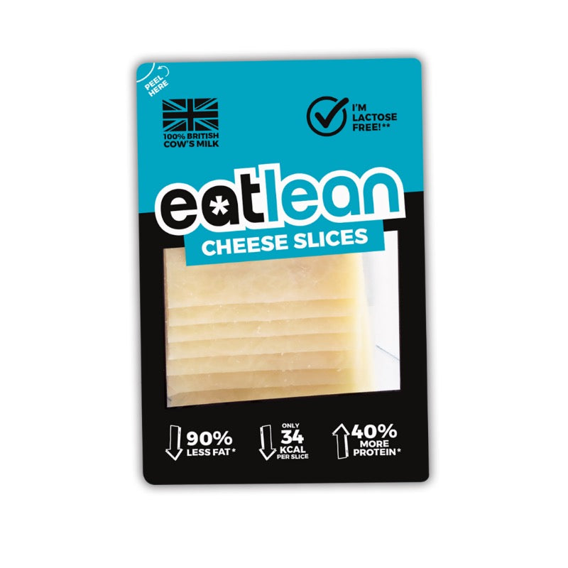 Eatlean Sliced Cheese, 160g