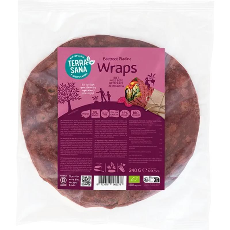 TerraSana Beetroot Vegetable Wrap, 240g