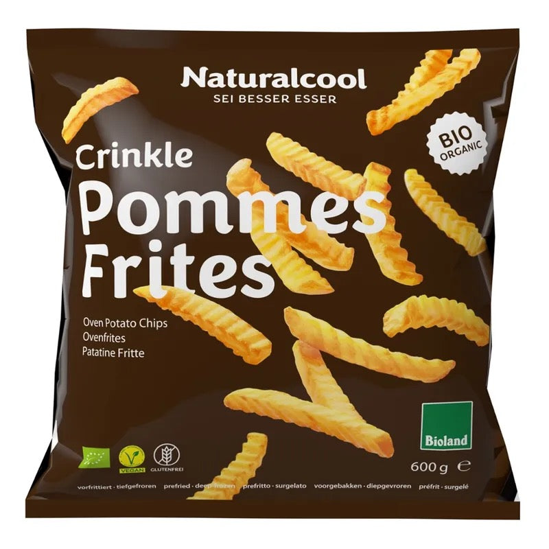 Natural Cool Demeter Organic Crinkle French Fries, 600g - Shop Now ...