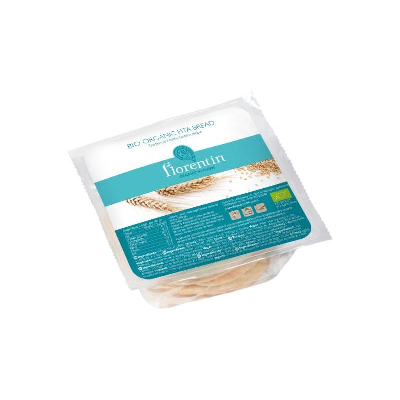Florentin Organic Plain Pita Bread, 4x 65g