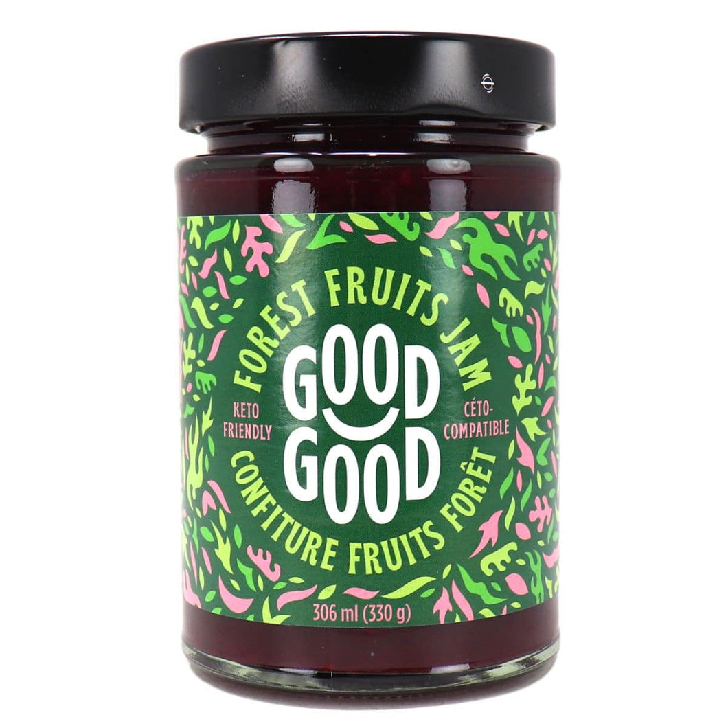 Good Good No Added Sugar Jam Forest Fruits, 330g