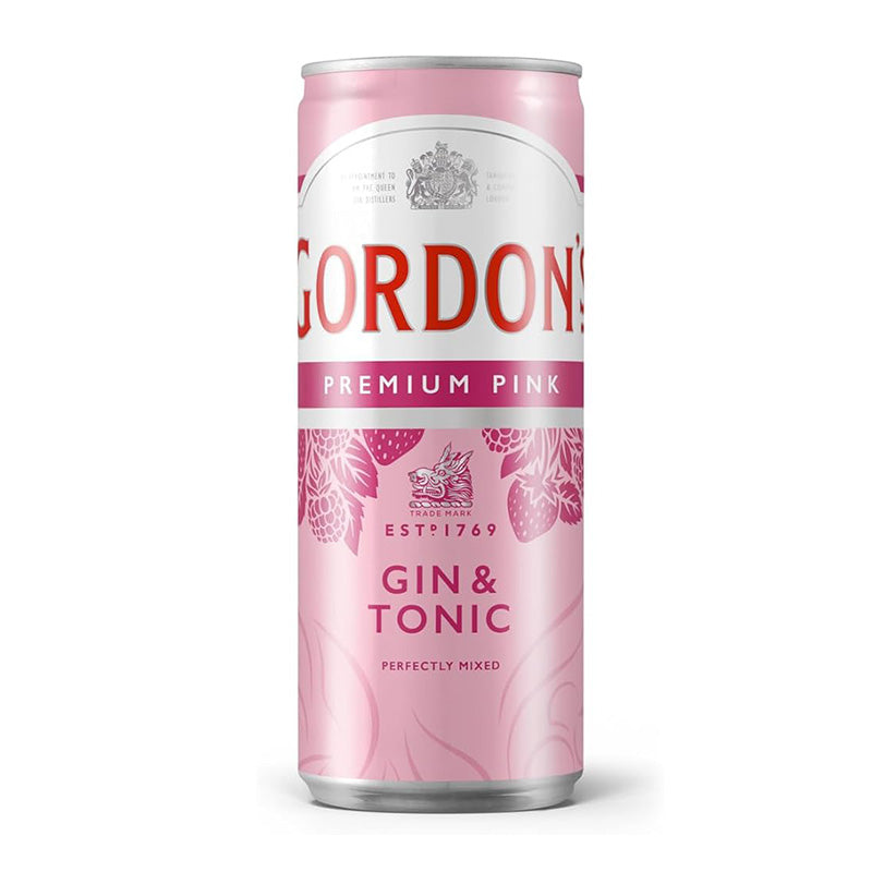 Gordon's Premium Pink Gin & Tonic, 250ml