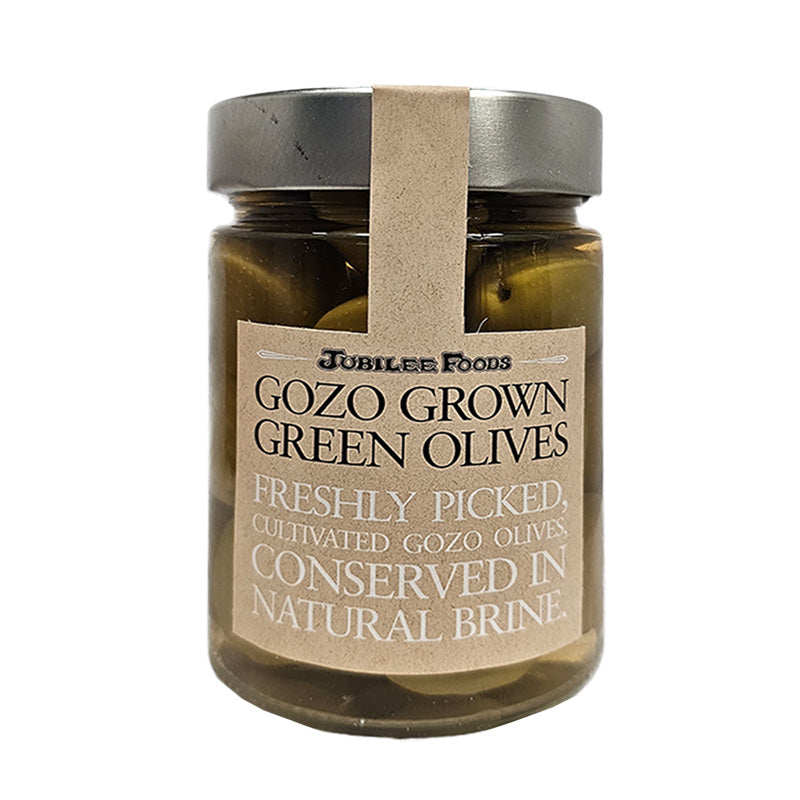 Jubilee Gozo Grown Green Olives, 200g