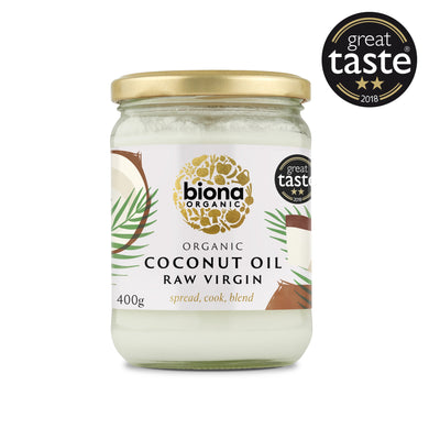 Biona Organic Raw Virgin Coconut Oil 400g Meats & Eats