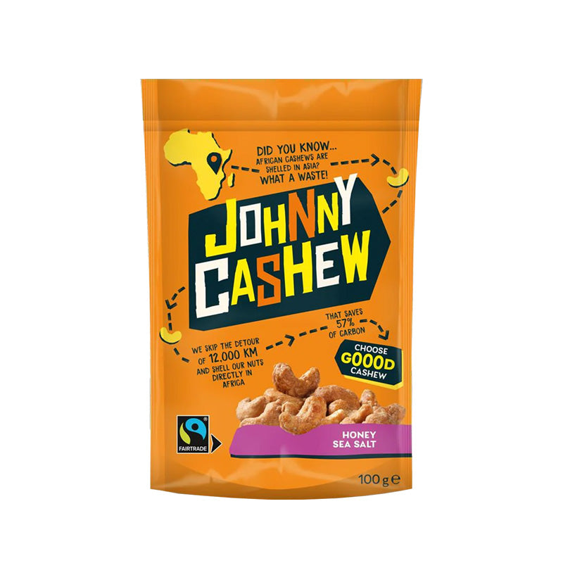 Johnny Cashew Honey Sea Salt, 100g