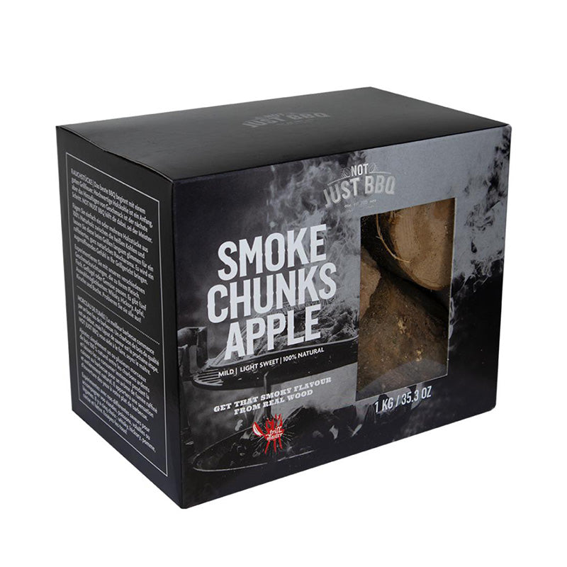 Not Just BBQ Smokingwood Apple Chunks, 1Kg