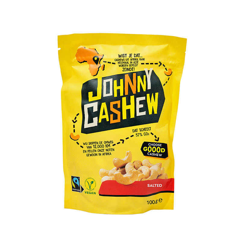 Johnny Cashew Salted, 100g