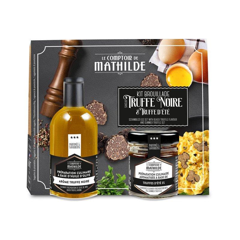 Le Comptoir De Mathilde Scrambled Eggs Kit Black Truffle & Summer Truffle Flavour