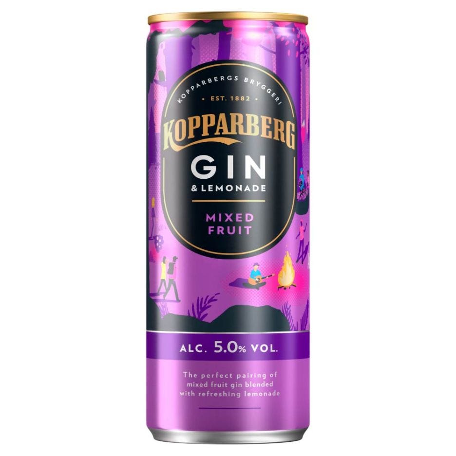 Kopparberg Gin & Lemonade 250ml
