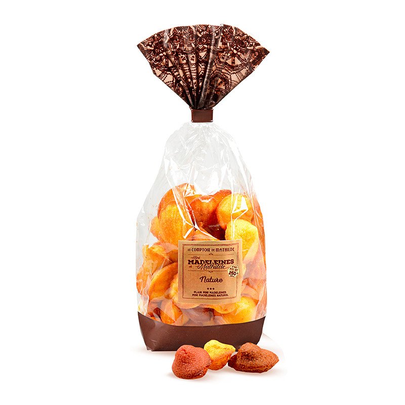 Le Comptoir de Mathilde Mini Madeleines Natural, 225g