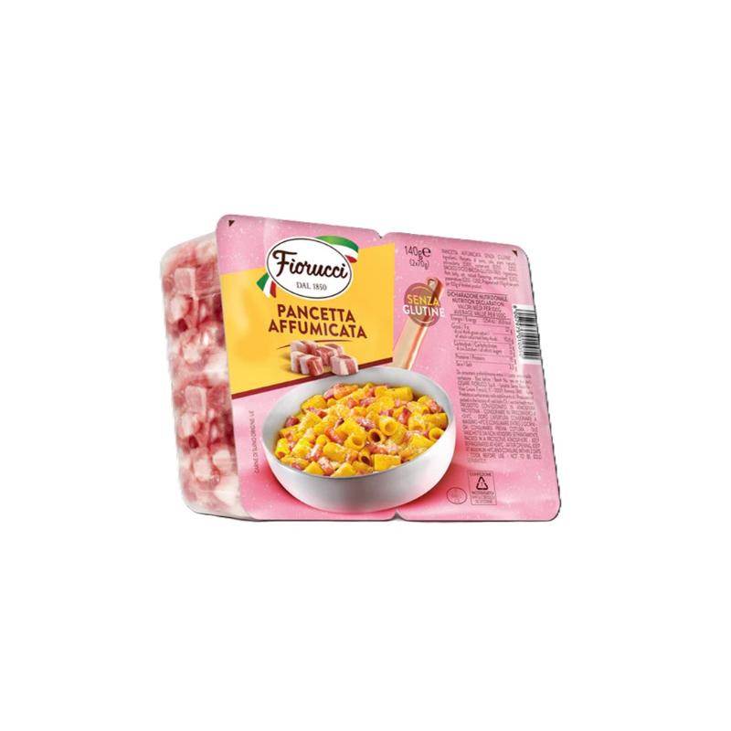 Fiorucci Pancetta Smoked In Cubes, 140g