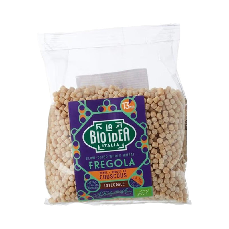 La Bio Idea Organic Pearl Couscous Fregola Whole Wheat, 400g