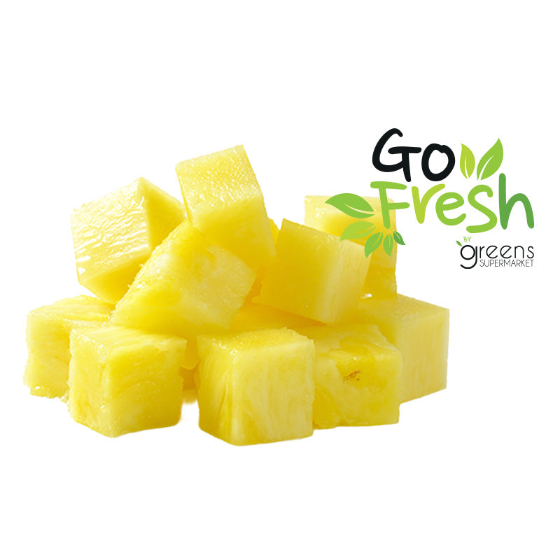 Fresh Pineapple Peeled & Diced, 500g