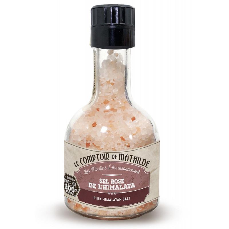 Le Comptoir De Mathilde Pink Himalayan Salt Mill, 300g