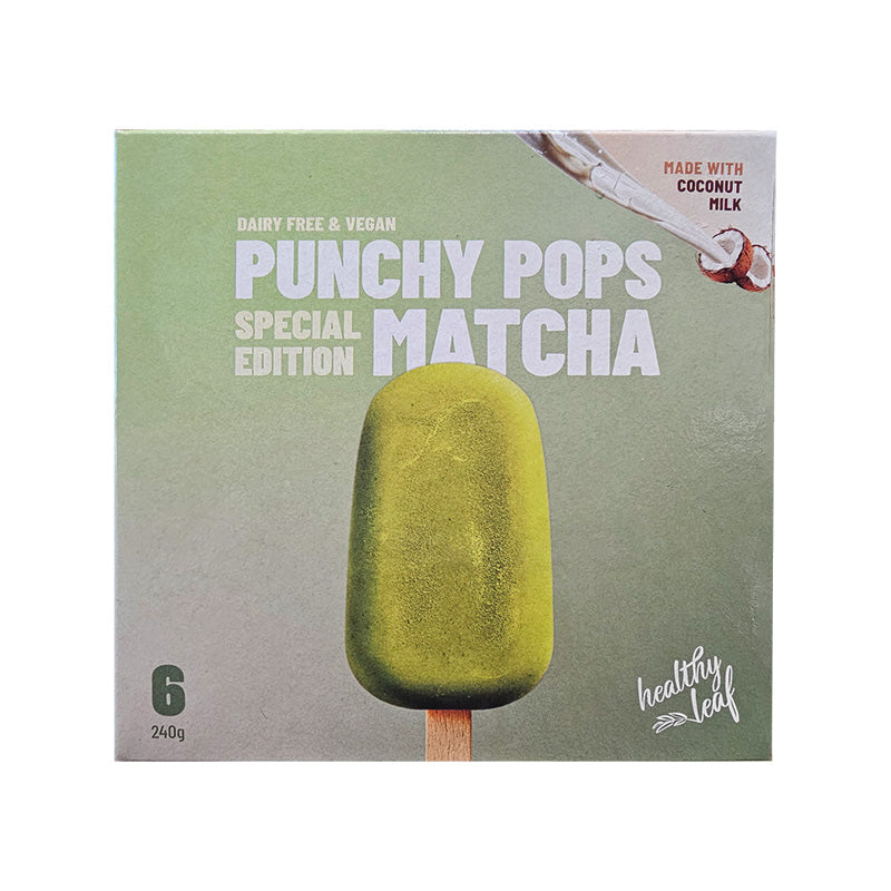 Healthy Leaf Punchy Pops Matcha, 240g
