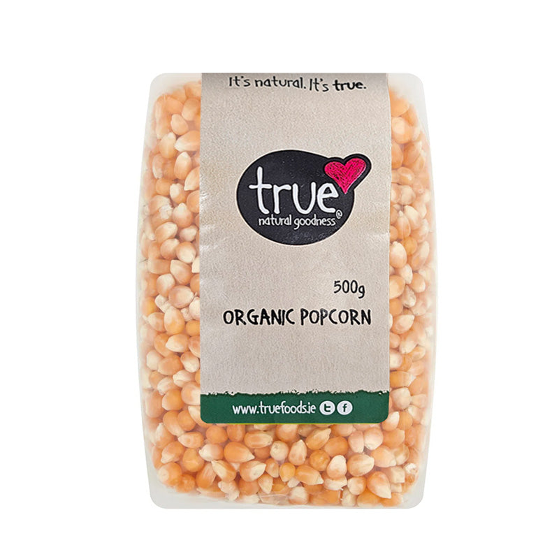 True Natural Goodness Organic Popcorn, 500g