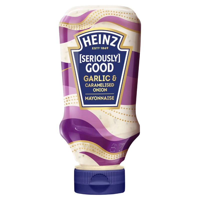 Heinz Garlic & Caramelised Onion Mayonnaise, 215g