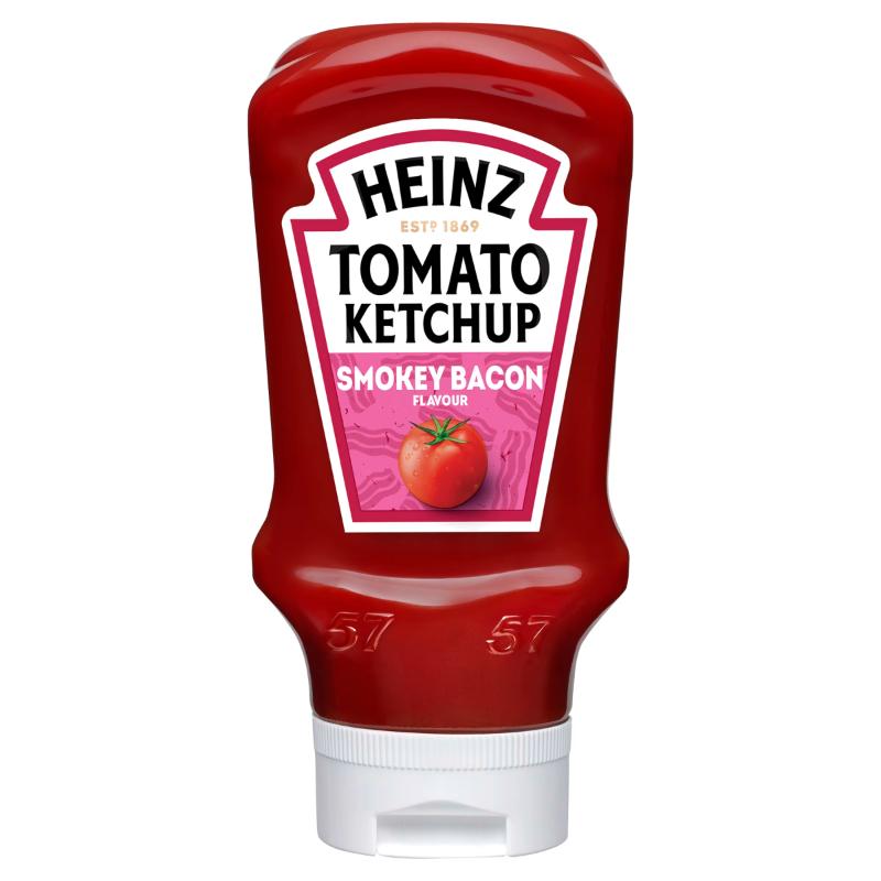 Heinz Tomato Ketchup Smokey Bacon, 460g