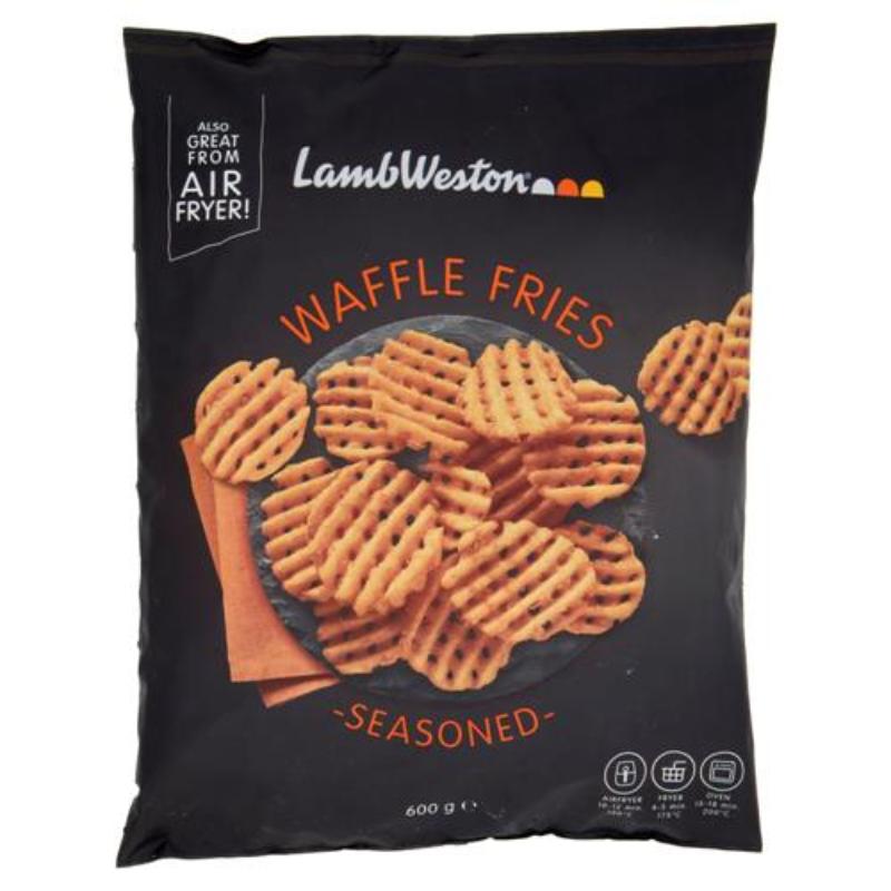 Lamb Weston Waffle Fries Seasoned, 600g