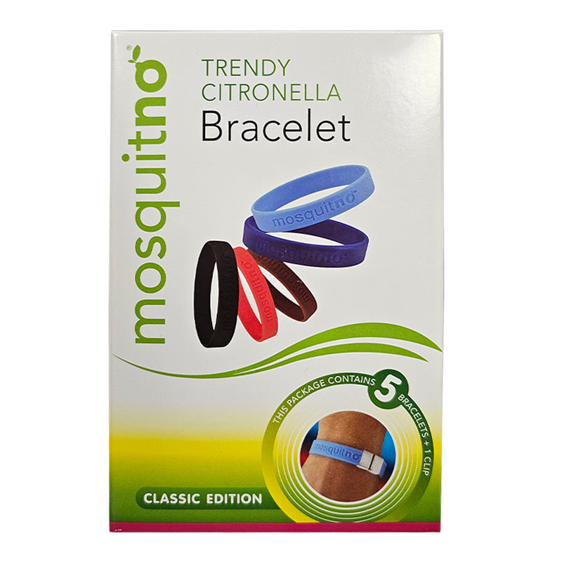 Mosquitno Trendy Citronella Bracelets, x5