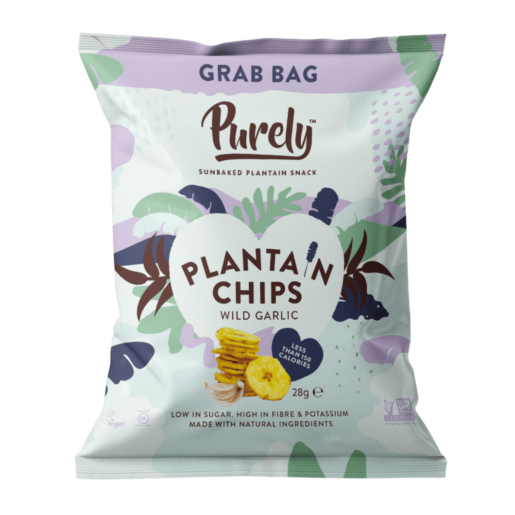 Purely Plantain Chips 28g